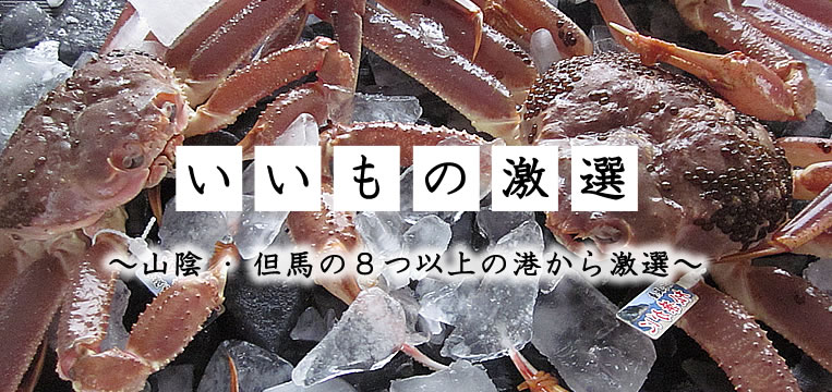 いいもの厳選～山陰の8つ以上の港から激選～